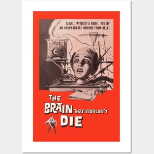 The Brain That Wouldn't Die Movie Poster Posters and Art